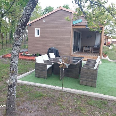La Cabane 27 ~ Chalet Cosy Au Bord Du Lac De Peyre Labouheyre Ngoại thất bức ảnh