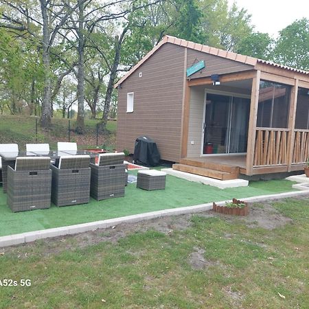 La Cabane 27 ~ Chalet Cosy Au Bord Du Lac De Peyre Labouheyre Ngoại thất bức ảnh